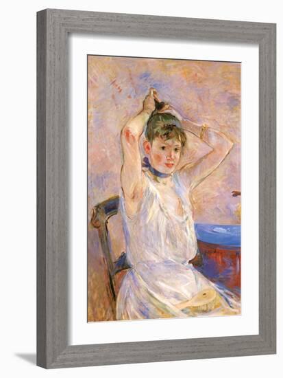 The Bath-Mary Cassatt-Framed Art Print