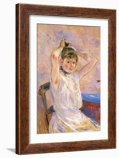 The Bath-Mary Cassatt-Framed Art Print