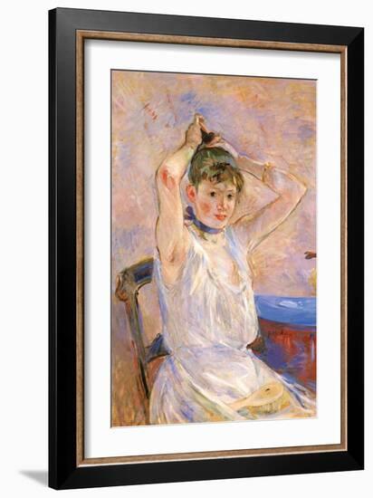 The Bath-Mary Cassatt-Framed Art Print