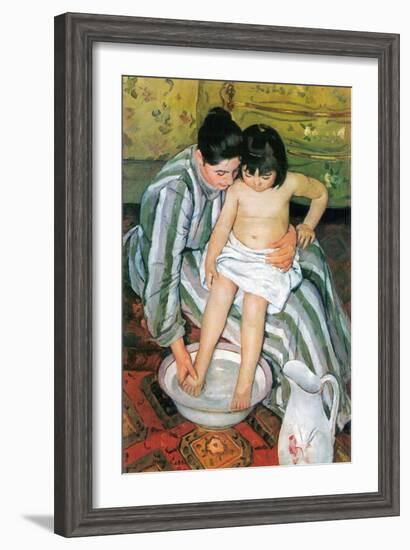 The Bath-Mary Cassatt-Framed Art Print