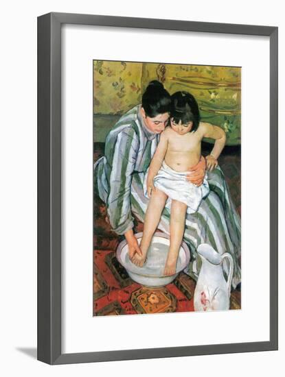 The Bath-Mary Cassatt-Framed Art Print