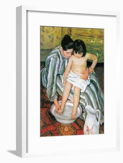 The Bath-Mary Cassatt-Framed Art Print