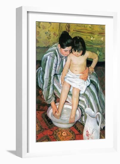 The Bath-Mary Cassatt-Framed Art Print