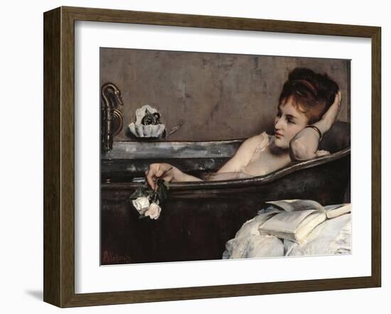 The Bath-Alfred Emile Léopold Stevens-Framed Giclee Print