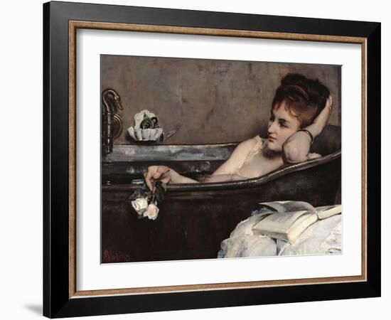 The Bath-Alfred Emile Léopold Stevens-Framed Giclee Print
