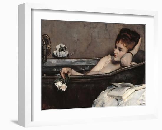 The Bath-Alfred Emile Léopold Stevens-Framed Giclee Print