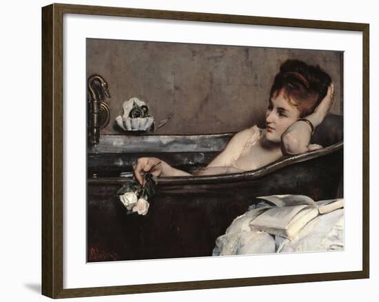 The Bath-Alfred Emile Léopold Stevens-Framed Giclee Print