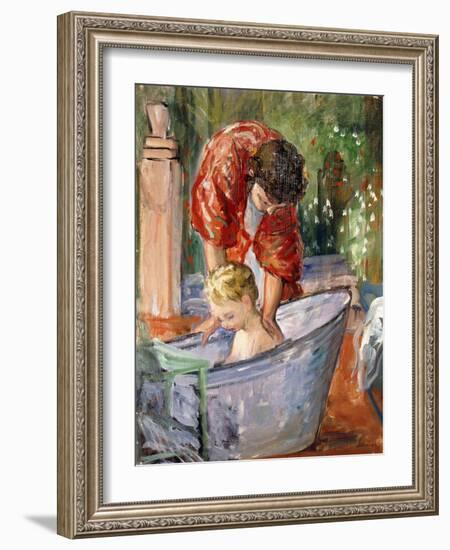 The Bath-Henri Lebasque-Framed Giclee Print