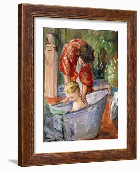 The Bath-Henri Lebasque-Framed Giclee Print