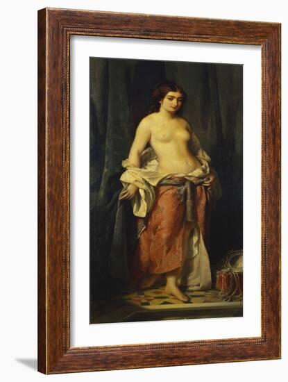 The Bath-Charles Edouard Boutibonne-Framed Giclee Print