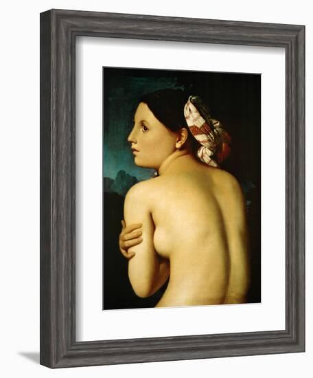 The Bather, 1807-Jean-Auguste-Dominique Ingres-Framed Giclee Print
