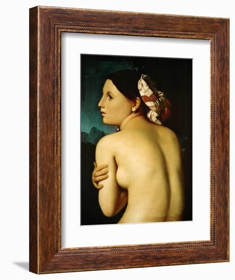 The Bather, 1807-Jean-Auguste-Dominique Ingres-Framed Giclee Print