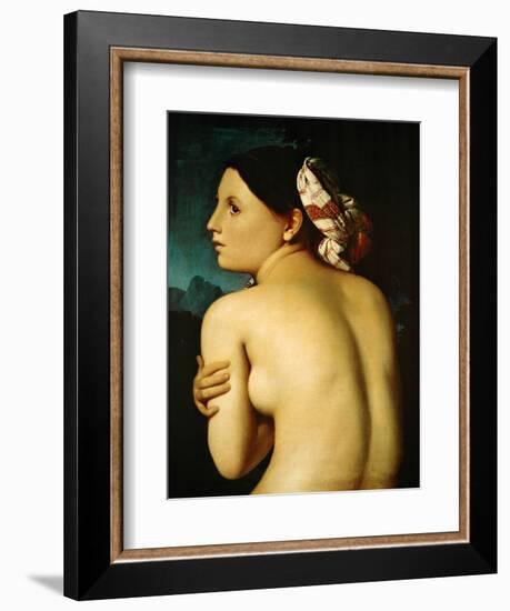 The Bather, 1807-Jean-Auguste-Dominique Ingres-Framed Giclee Print