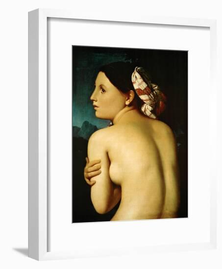 The Bather, 1807-Jean-Auguste-Dominique Ingres-Framed Giclee Print