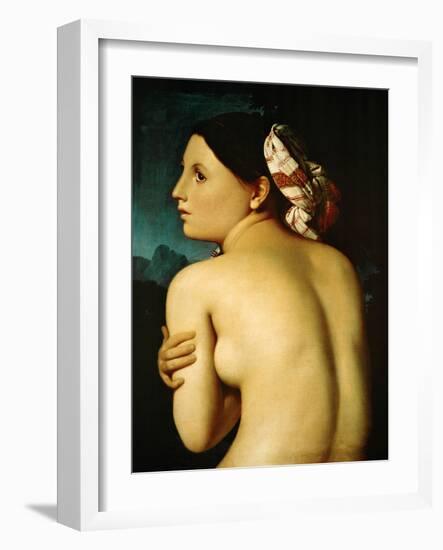 The Bather, 1807-Jean-Auguste-Dominique Ingres-Framed Giclee Print