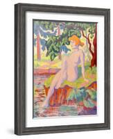 The Bather, 1898-Paul Ranson-Framed Giclee Print