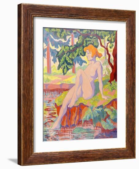 The Bather, 1898-Paul Ranson-Framed Giclee Print