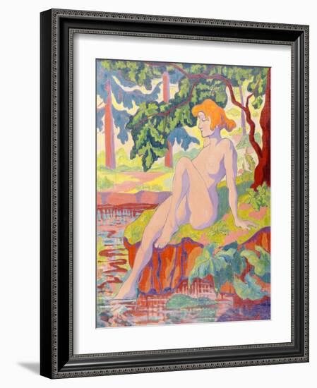 The Bather, 1898-Paul Ranson-Framed Giclee Print