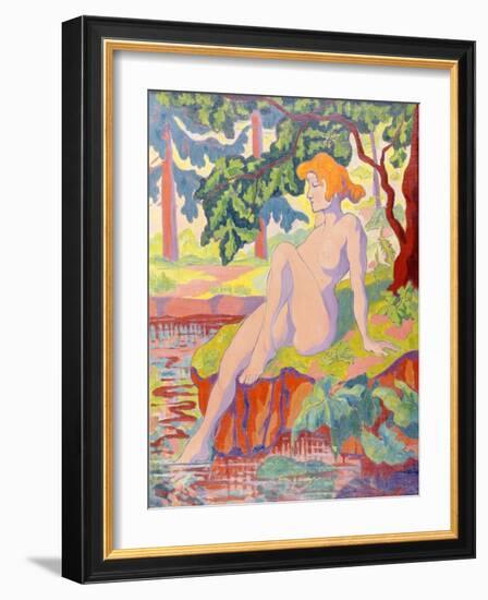 The Bather, 1898-Paul Ranson-Framed Giclee Print