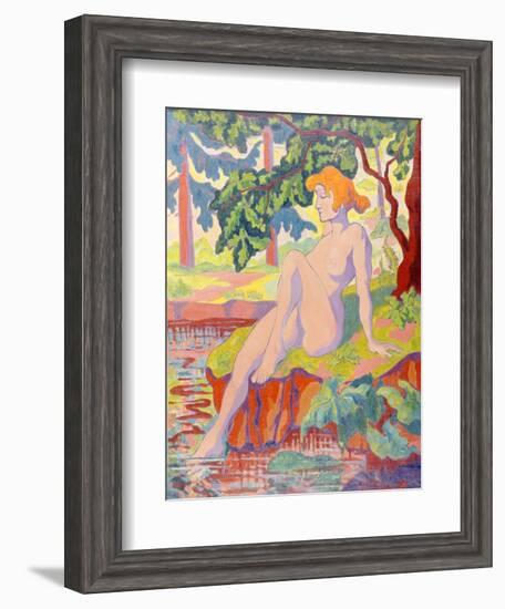 The Bather, 1898-Paul Ranson-Framed Giclee Print