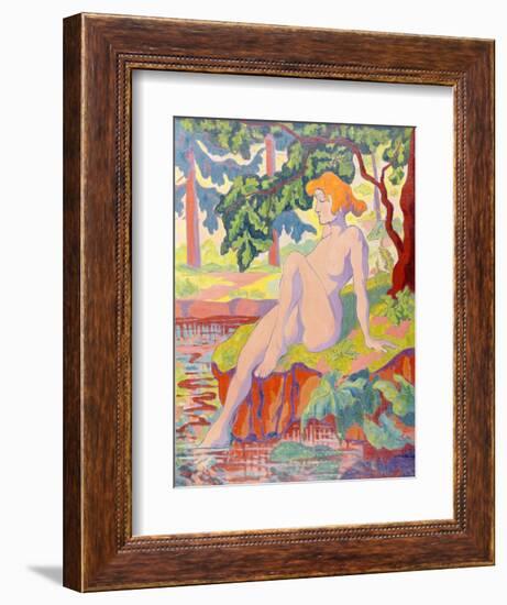 The Bather, 1898-Paul Ranson-Framed Giclee Print