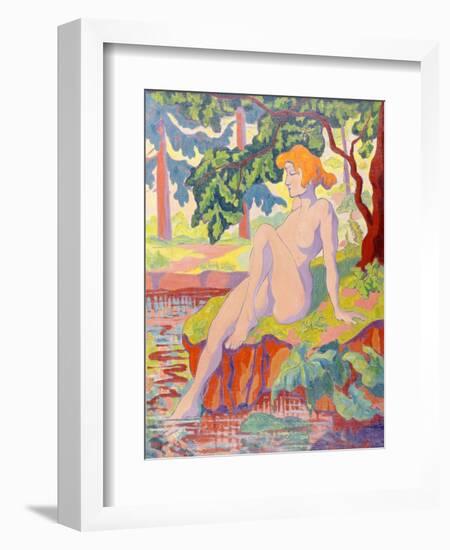 The Bather, 1898-Paul Ranson-Framed Giclee Print