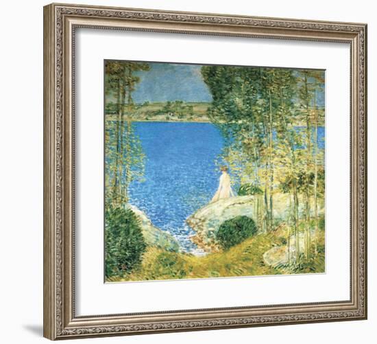 The Bather, 1904-Frederick Childe Hassam-Framed Premium Giclee Print