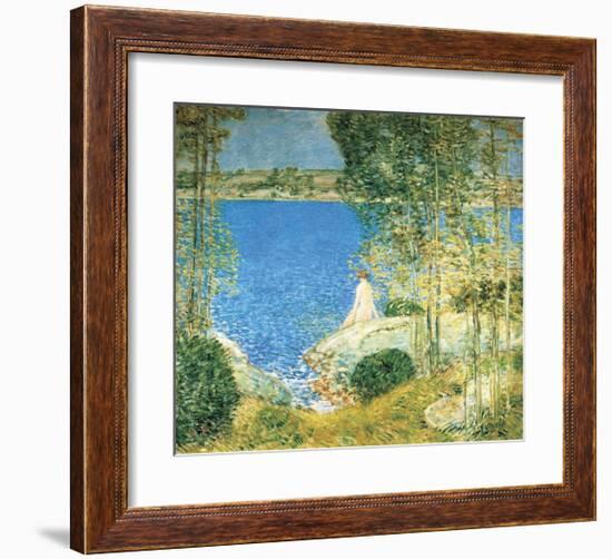 The Bather, 1904-Frederick Childe Hassam-Framed Premium Giclee Print