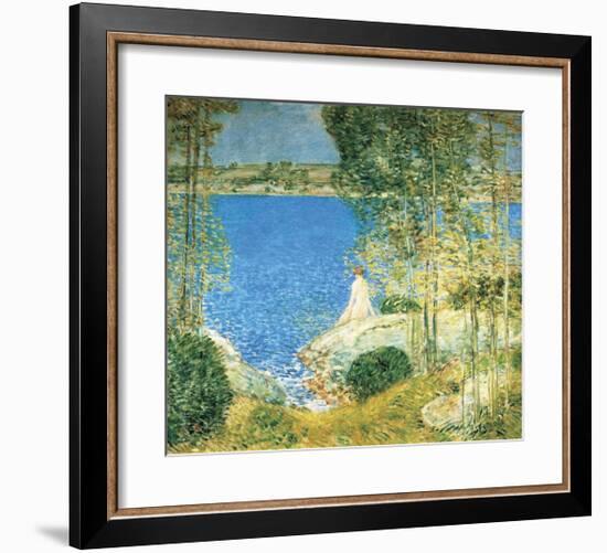 The Bather, 1904-Frederick Childe Hassam-Framed Premium Giclee Print