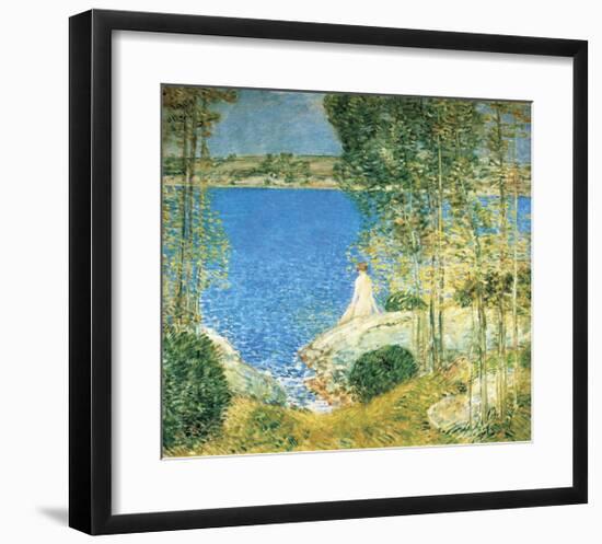 The Bather, 1904-Frederick Childe Hassam-Framed Premium Giclee Print