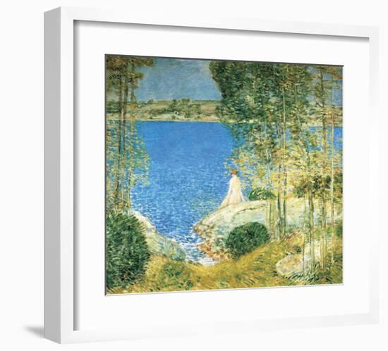 The Bather, 1904-Frederick Childe Hassam-Framed Premium Giclee Print