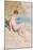 The Bather, 1910 (Pencil & W/C on Paper)-Henry Scott Tuke-Mounted Giclee Print
