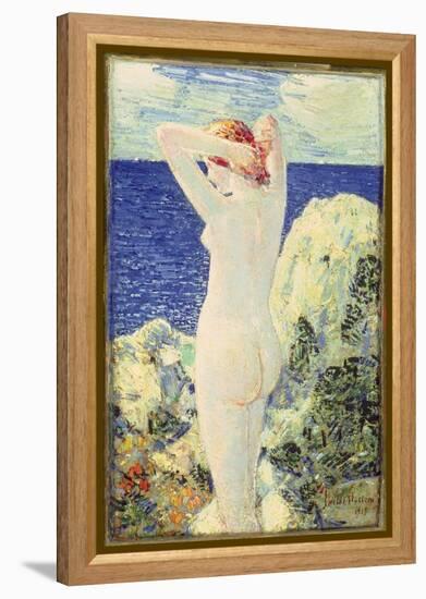 The Bather, 1915-Childe Hassam-Framed Premier Image Canvas