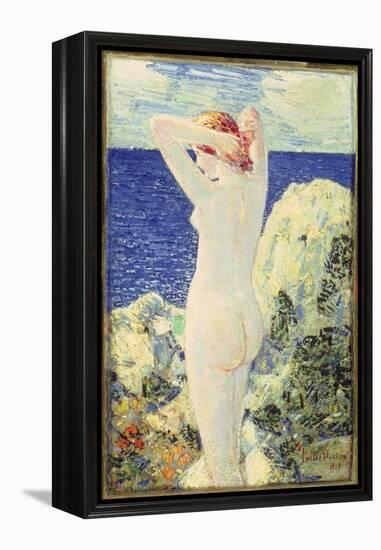 The Bather, 1915-Childe Hassam-Framed Premier Image Canvas