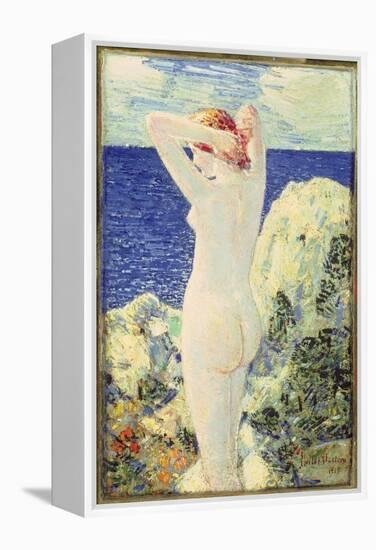 The Bather, 1915-Childe Hassam-Framed Premier Image Canvas