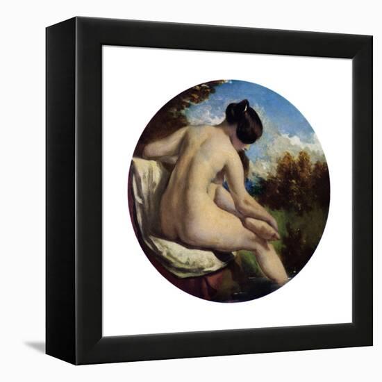 The Bather, 19th Century-William Etty-Framed Premier Image Canvas