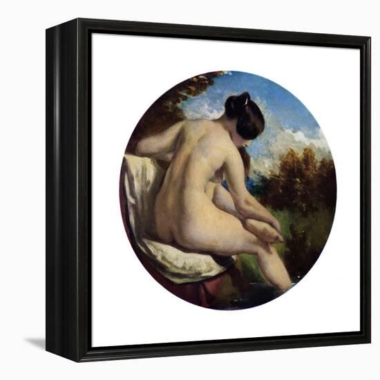 The Bather, 19th Century-William Etty-Framed Premier Image Canvas