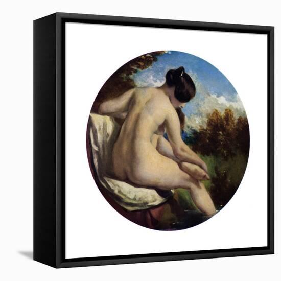 The Bather, 19th Century-William Etty-Framed Premier Image Canvas