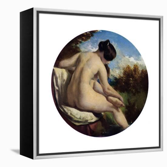 The Bather, 19th Century-William Etty-Framed Premier Image Canvas