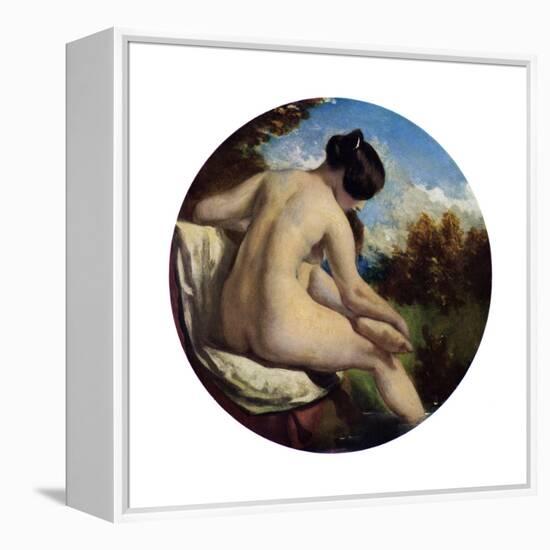 The Bather, 19th Century-William Etty-Framed Premier Image Canvas