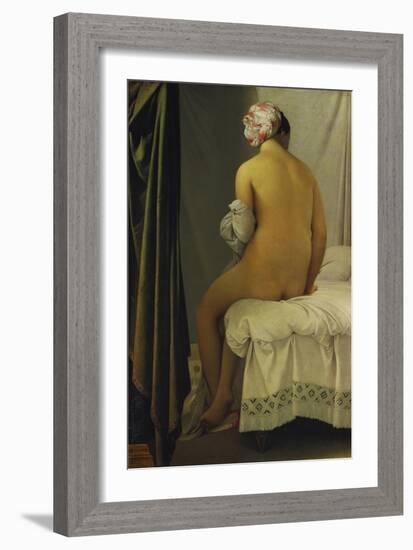 The Bather (Baigneuse De Valpincon), 1808-Jean-Auguste-Dominique Ingres-Framed Giclee Print