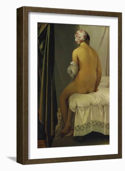 The Bather (Baigneuse De Valpincon), 1808-Jean-Auguste-Dominique Ingres-Framed Giclee Print