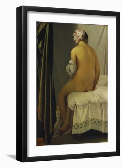 The Bather (Baigneuse De Valpincon), 1808-Jean-Auguste-Dominique Ingres-Framed Giclee Print