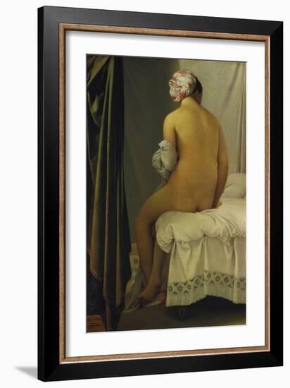 The Bather (Baigneuse De Valpincon), 1808-Jean-Auguste-Dominique Ingres-Framed Giclee Print