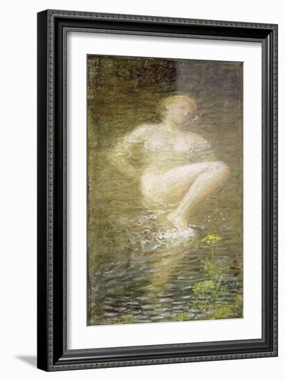The Bather, c.1891-Albert Joseph Moore-Framed Giclee Print