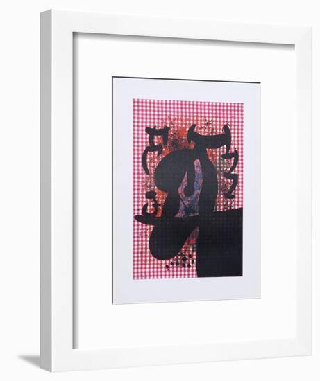 The Bather from Indelible Miro-Joan Miro-Framed Art Print