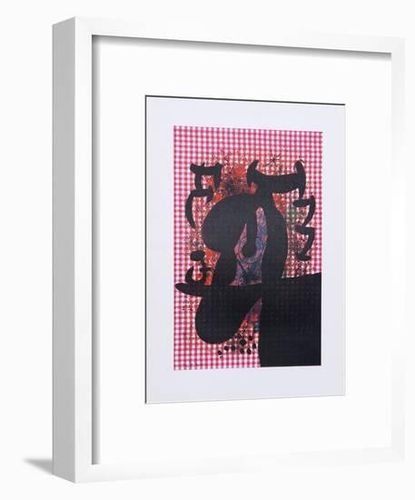 The Bather from Indelible Miro-Joan Miro-Framed Art Print