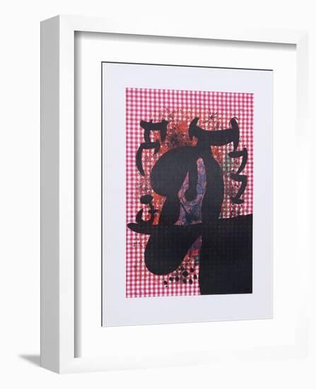 The Bather from Indelible Miro-Joan Miro-Framed Art Print