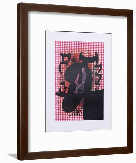 The Bather from Indelible Miro-Joan Miro-Framed Art Print