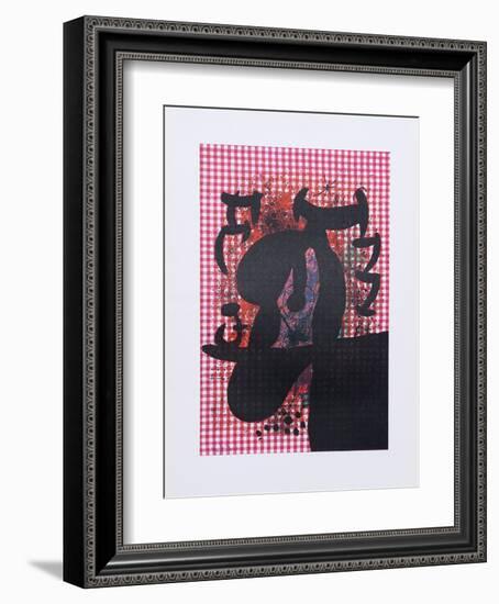 The Bather from Indelible Miro-Joan Miro-Framed Art Print